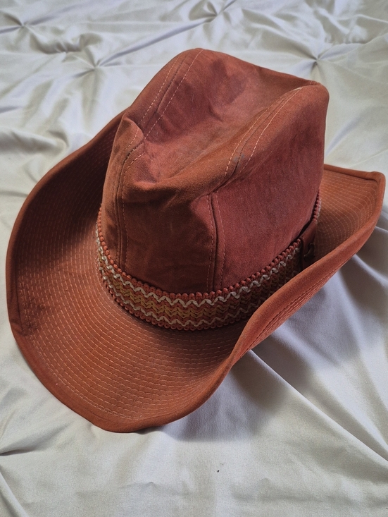 Artelusa Other - Artelusa Rust Brown Cowboy Hat with Braided Band